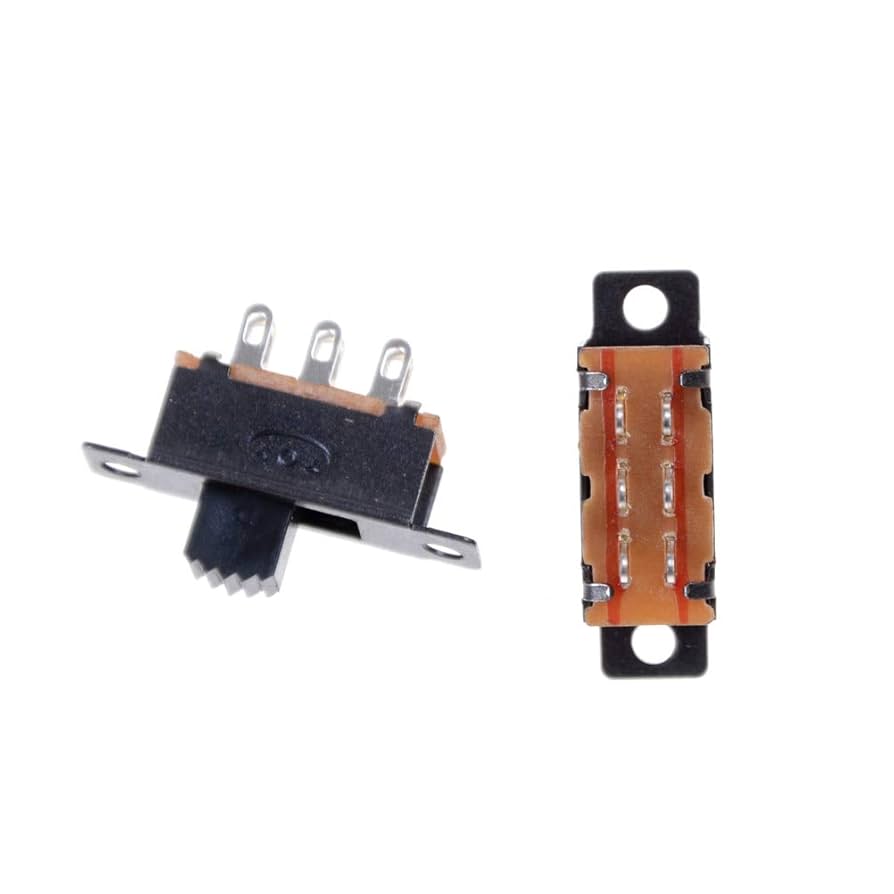 Amazon.com: 2 Position DPDT 2P2T Panel Mount Vertical Slide